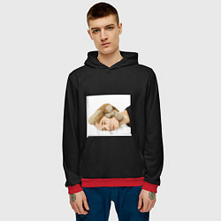 Толстовка-худи мужская SLAVA MARLOV - Тузик, цвет: 3D-красный — фото 2