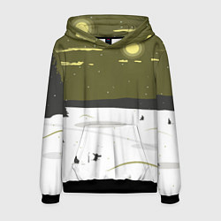 Мужская толстовка Зимняя рыбалка