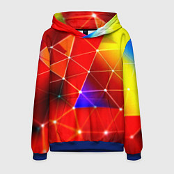 Мужская толстовка Digital triangle abstract