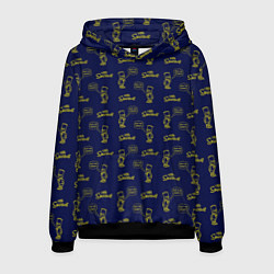 Мужская толстовка Bart pattern Eat my shorts