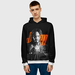 Толстовка-худи мужская John Wick Chapter 4, цвет: 3D-белый — фото 2