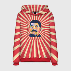 Мужская толстовка Сталин полигональный