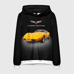 Мужская толстовка Американский спорткар Chevrolet Corvette Stingray