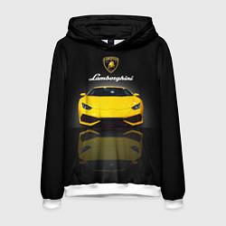 Мужская толстовка Итальянский суперкар Lamborghini Aventador