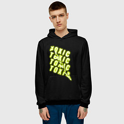 Толстовка-худи мужская Toxic neon, цвет: 3D-черный — фото 2