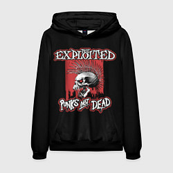 Мужская толстовка Exploited - punks not dead