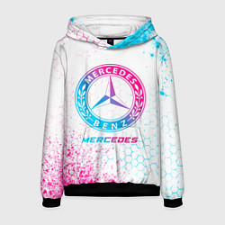 Мужская толстовка Mercedes neon gradient style