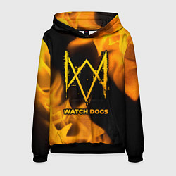 Мужская толстовка Watch Dogs - gold gradient