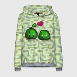 Мужская толстовка Зеленые слаймы стардью
