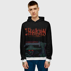 Толстовка-худи мужская Chakan-Theforeverman, цвет: 3D-белый — фото 2