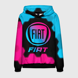 Мужская толстовка Fiat - neon gradient