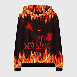 Мужская толстовка Fire Roblox