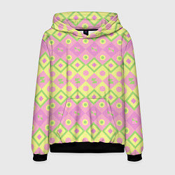 Мужская толстовка Pink yellow style