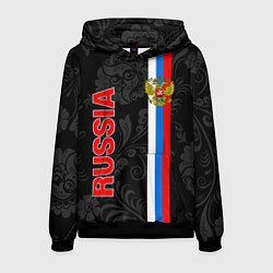 Мужская толстовка Russia black style