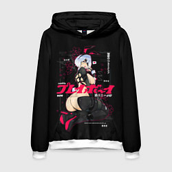 Мужская толстовка Nier automata waifu