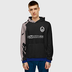 Толстовка-худи мужская Gaimin Gladiators Splash, цвет: 3D-синий — фото 2
