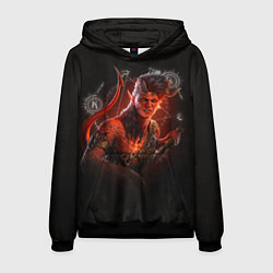 Толстовка-худи мужская Karlach - Baldurs Gate 3, цвет: 3D-черный