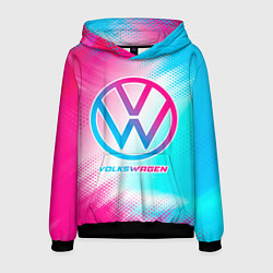 Мужская толстовка Volkswagen neon gradient style