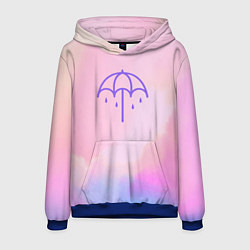 Толстовка-худи мужская Bring Me The Horizon Umbrella, цвет: 3D-синий