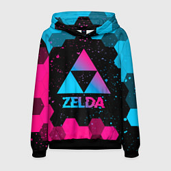 Мужская толстовка Zelda - neon gradient