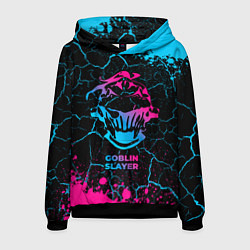 Толстовка-худи мужская Goblin Slayer - neon gradient, цвет: 3D-черный