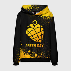 Мужская толстовка Green Day - gold gradient