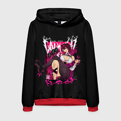 Толстовка-худи мужская Кафка - Хонкай, цвет: 3D-красный