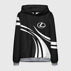 Мужская толстовка Lexus - carbon line