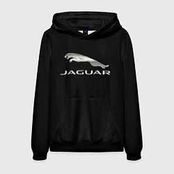 Толстовка-худи мужская Jaguar sport brend, цвет: 3D-черный
