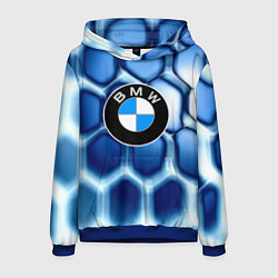 Толстовка-худи мужская Bmw carbon sport auto brend, цвет: 3D-синий