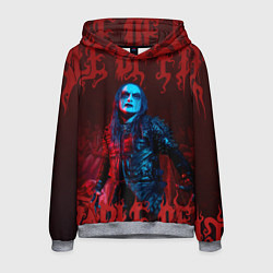 Толстовка-худи мужская Cradle Of Filth: Dani Filth, цвет: 3D-меланж