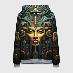 Толстовка-худи мужская Египетские фараоны, цвет: 3D-меланж