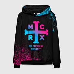 Мужская толстовка My Chemical Romance - neon gradient