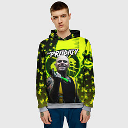 Толстовка-худи мужская The Prodigy Keith Flint, цвет: 3D-меланж — фото 2