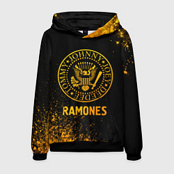 Мужская толстовка Ramones - gold gradient