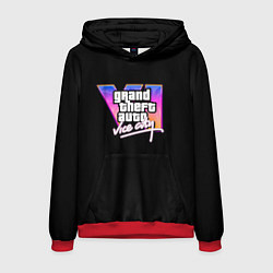 Мужская толстовка Gta 6 vice city logo