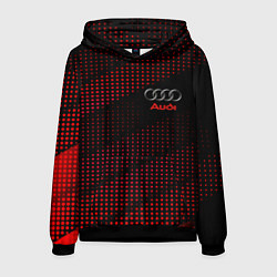 Толстовка-худи мужская Audi sportdot, цвет: 3D-черный