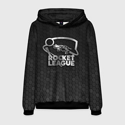 Мужская толстовка Rocket League - metal logo