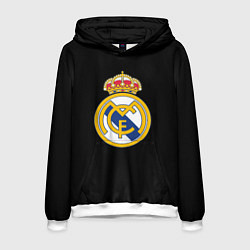 Толстовка-худи мужская Real madrid fc club, цвет: 3D-белый