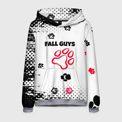 Мужская толстовка Fall Guys kids game pattern