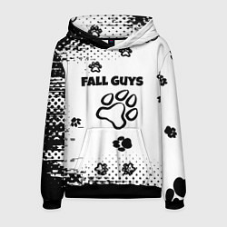 Толстовка-худи мужская Fall Guys game, цвет: 3D-черный