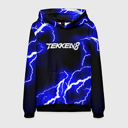 Толстовка-худи мужская Tekken молнии, цвет: 3D-черный