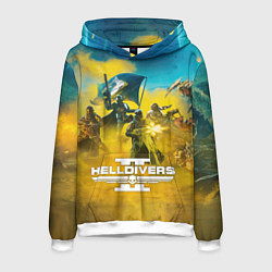 Мужская толстовка Helldivers 2: Confrontation