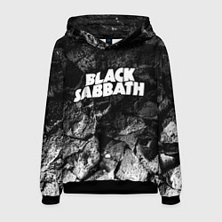 Толстовка-худи мужская Black Sabbath black graphite, цвет: 3D-черный