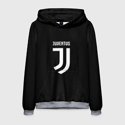 Мужская толстовка Juventus sport fc белое лого