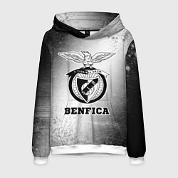 Толстовка-худи мужская Benfica sport на светлом фоне, цвет: 3D-белый