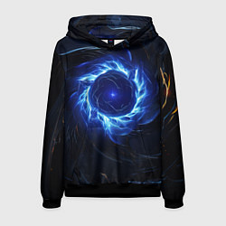 Мужская толстовка Синяя магическая абстракция