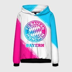 Мужская толстовка Bayern neon gradient style