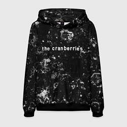 Толстовка-худи мужская The Cranberries black ice, цвет: 3D-черный