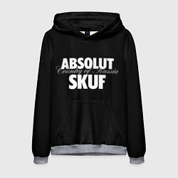 Толстовка-худи мужская Skuf absolut, цвет: 3D-меланж